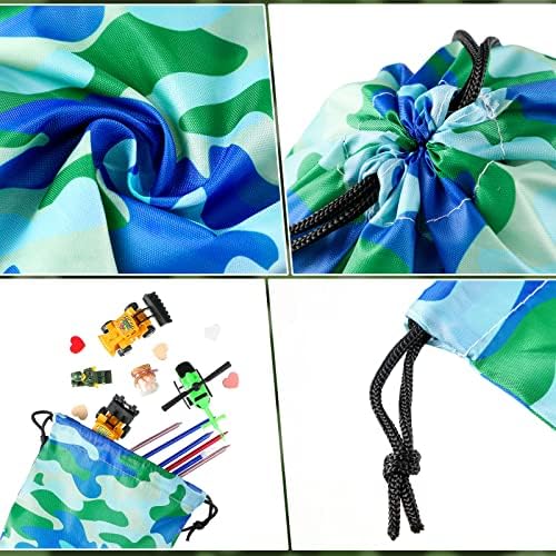Amylove Camouflage Drawstring Party Bags 24 Pack
