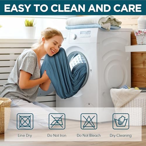 Peryiter 7 Pcs L Shape Sectional Recliner Sofa Covers Set