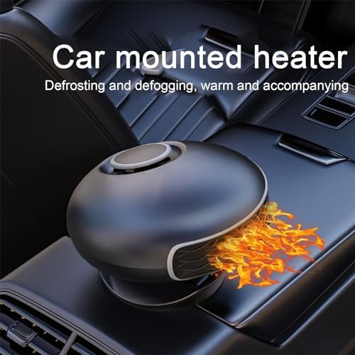 Lovskoo 12V Portable Car Heater with 360 Degree Rotation