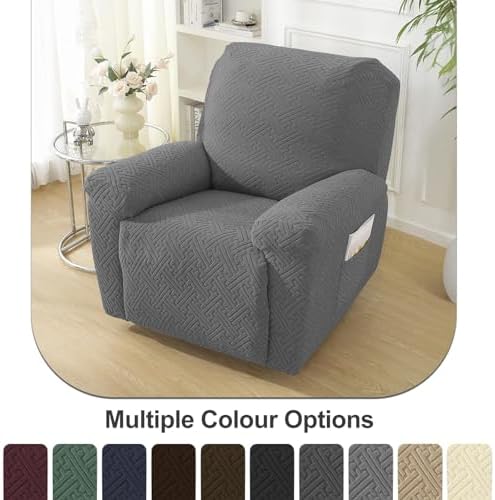 Northern Brothers Recliner Slipcover Set of 4 Soft and Elastic
