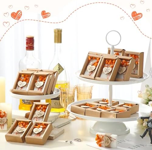 Demissle 30 Pcs Handmade Scented Soap Wedding Favors