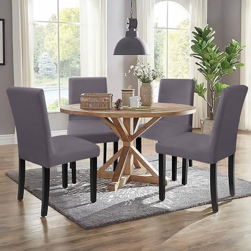 Sufdari Dining Chair Covers Set of 6 Gray