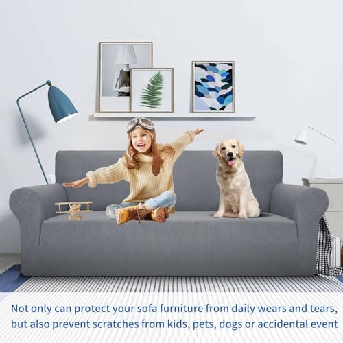 MAXIJIN Super Stretch Couch Cover for 3 Cushion Couch 1