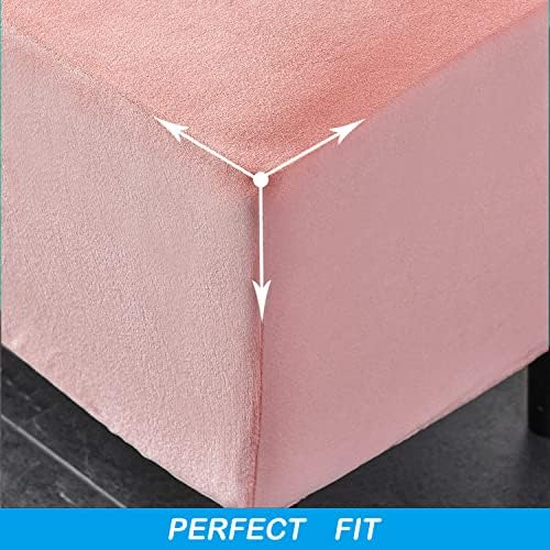 OBCREAT Velvet Stool Cover with Elastic Bottom