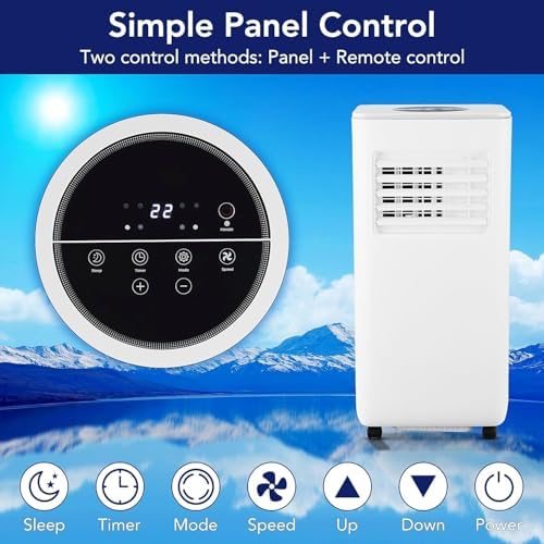 LALFPET 10000 BTU Portable AC 3-in-1 with Remote Control