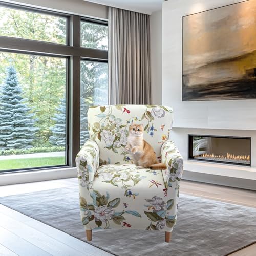 FUANGUI Stretch Armchair Slipcover with Arms 1