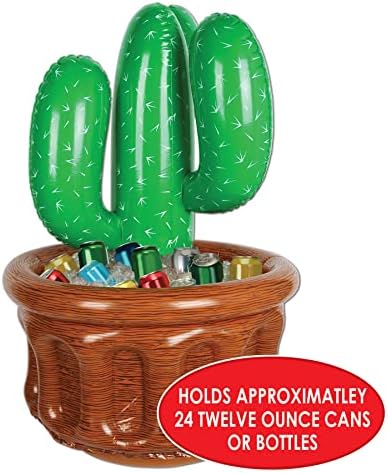 Beistle Inflatable Cooler Cactus Party Decor
