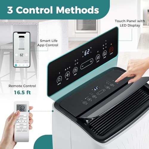 SIMOE 12000 BTU Portable AC with Heating and Cooling