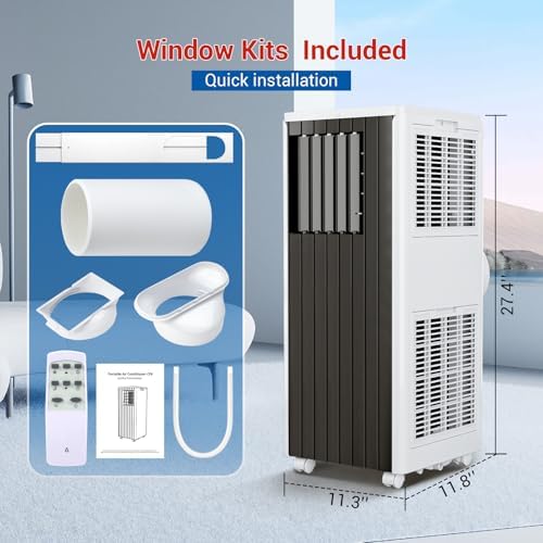 KOKEBREN 8000BTU Portable Air Conditioner New Model