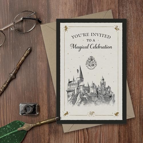 Harry Potter Hogwarts Castle Invitation Envelope Set