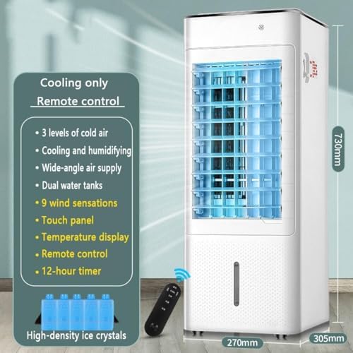 3-in-1 Windowless Portable Air Conditioner with Humidifier and Remote Control