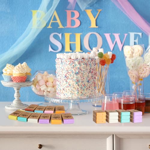 24 Pcs Woodland Baby Shower Soap Favors With Labels