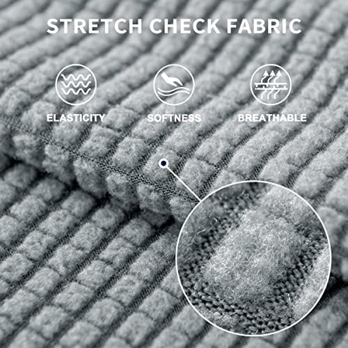 SUBRTEX Stretch Sofa Slipcover 2 Piece 3 Seater Cover