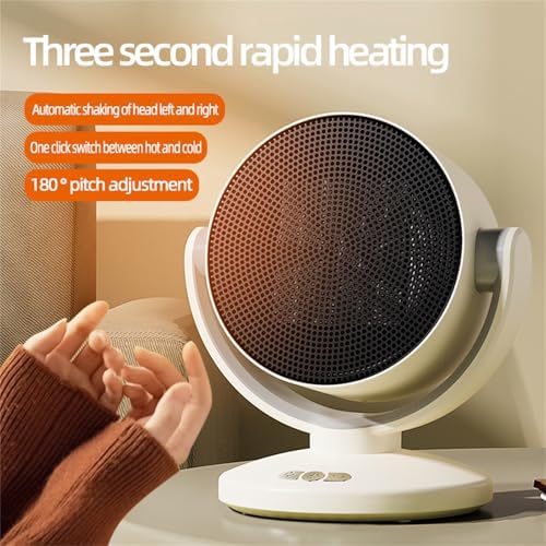 Maxmartt 2 In 1 Electric Space Heater Fan Combo 1200W