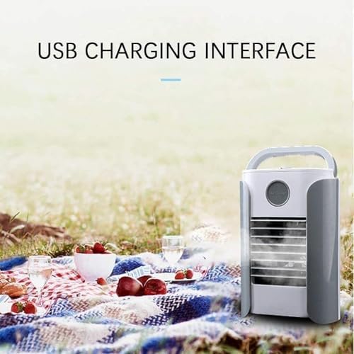 Mini Air Cooler Portable Fan with USB Charging