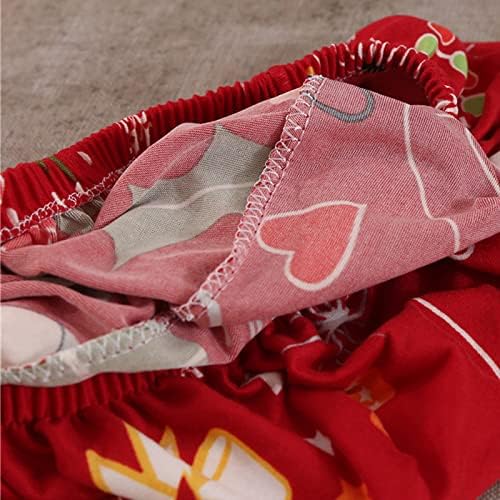 Mybedsoul Christmas Sofa Cover Santa Claus Red Elastic 3 Seater
