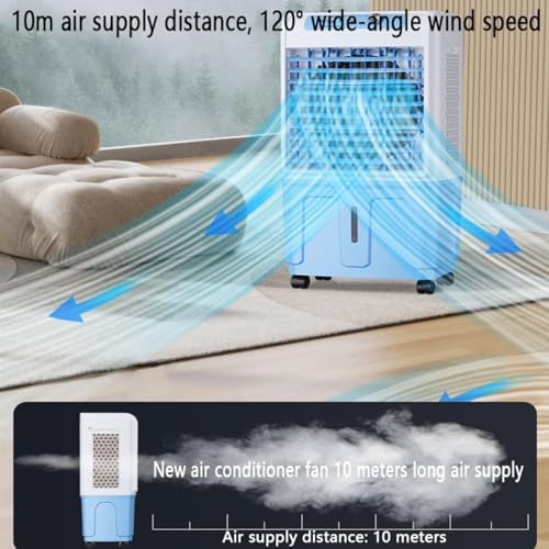 Portable Air Conditioner with 3 Speeds and 120 Oscillation