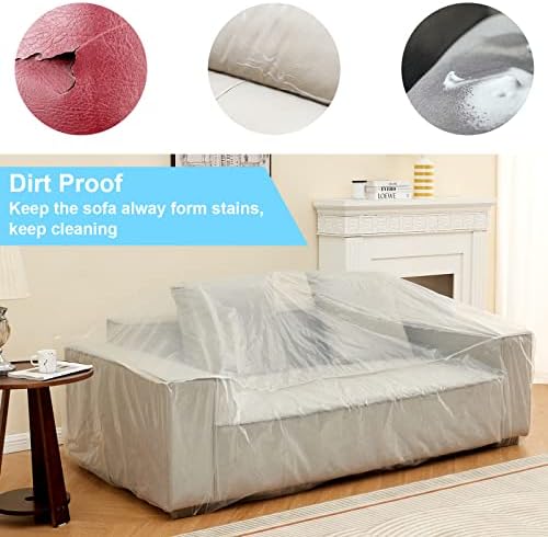 QEES 100 Inch Extra Thick Waterproof Sofa Cover