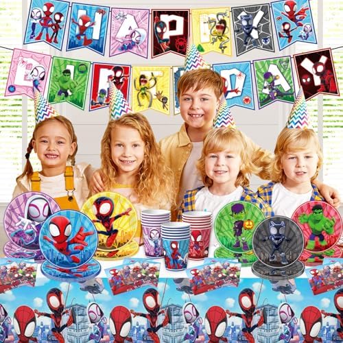 Birthday Party Decorations 68 Pcs Party Kit for Kids