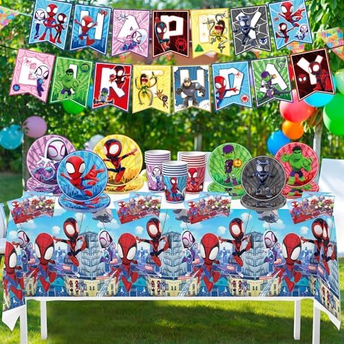Birthday Party Decorations 68 Pcs Party Kit for Kids