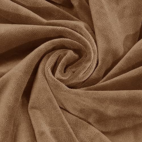 MIFXIN Premium Velvet Armchair Slipcover 2 Pack
