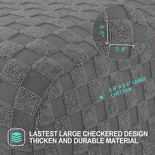 YEMYHOM Ottoman Cover Jacquard Design