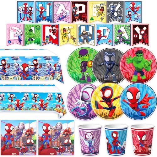 Birthday Party Decorations 68 Pcs Party Kit for Kids